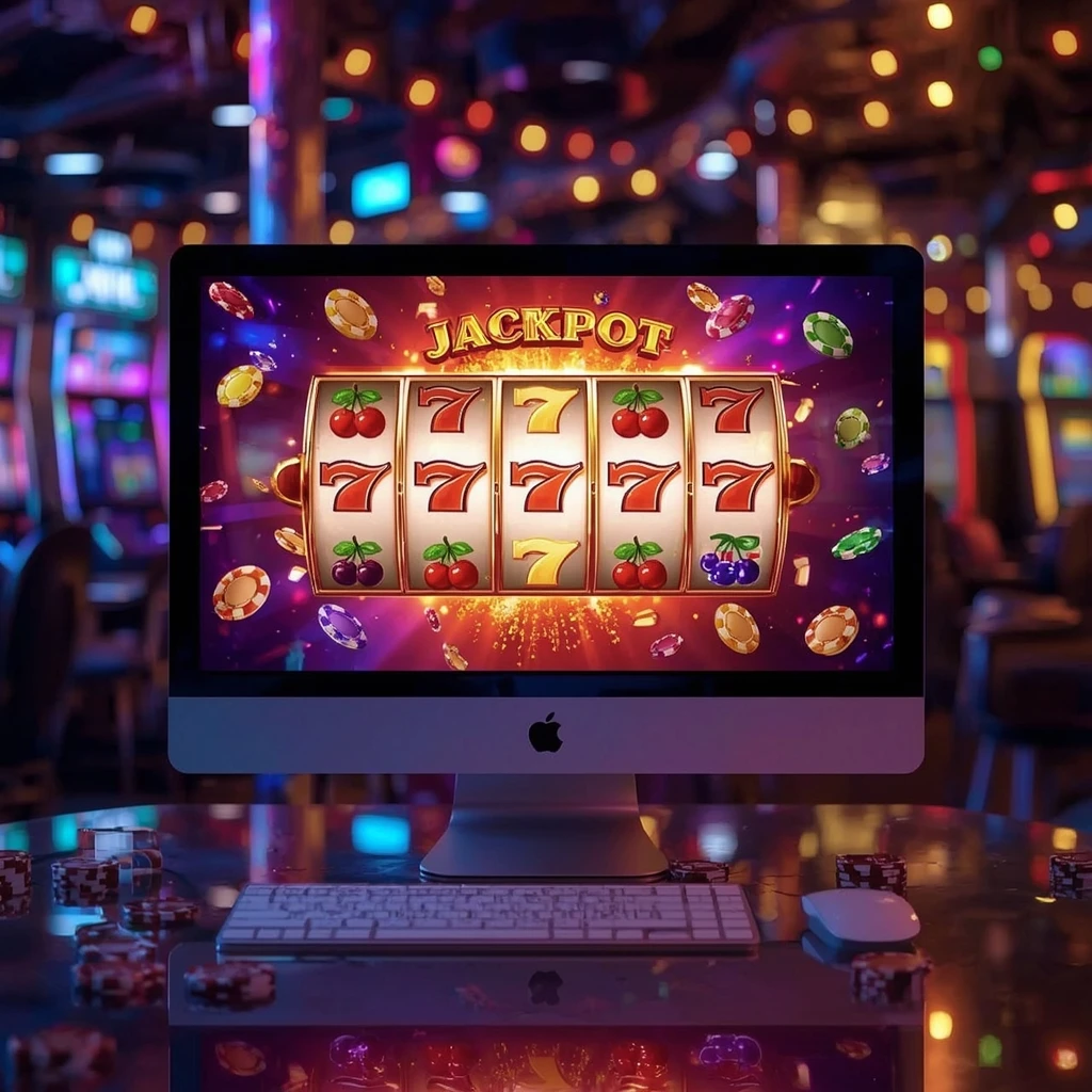 slots sur le moniteur MAGIUS CASINO