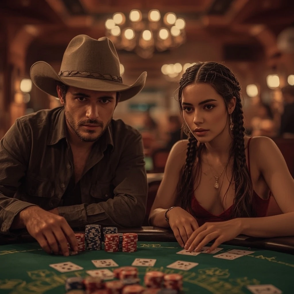 photo de deux joueurs de poker MAGIUS CASINO